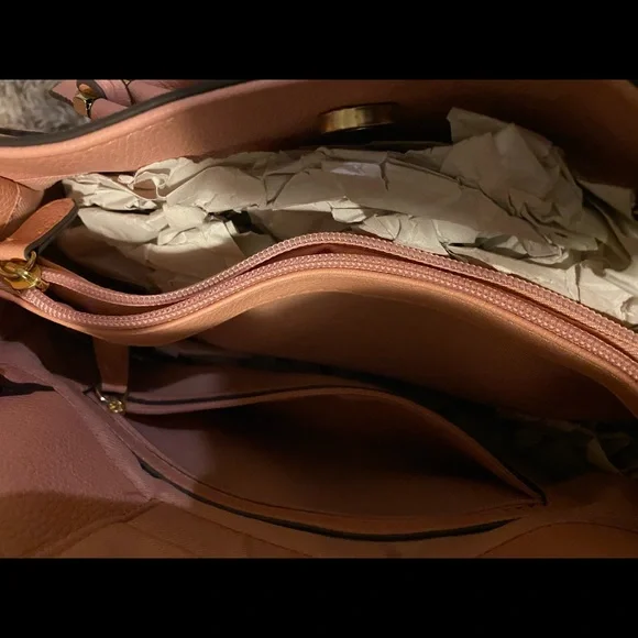 Merona Mauve Satchel - Picture 5 of 9